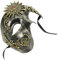 Alipis Masque De Mascarade Pour Homme Demi-masque De Carnaval Masque Vénitien Accessoire De Mardi Gras