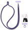 MORSUNBELA Cordon telephone portable, chaîne de téléphone portable, tour de cou telephone, cordon tour de cou, dragonne téléphone universel, Compatibles phones, clé, violet