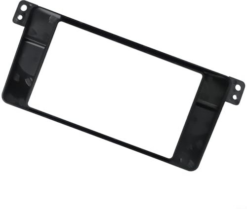 Marco para BMW E46 1998 2006, instalación de radio de coche doble DIN en el salpicadero