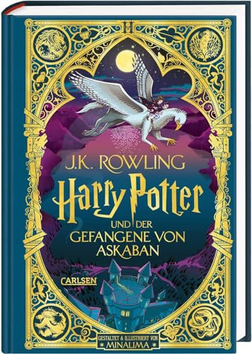 Harry Potter und der Gefangene von Askaban (Papierkunst-Edition mit 3D-Aufklapp-Elementen 3): Farbig illustrierte Schmuckausgabe mit Goldprägung und Pop-Up-Elementen