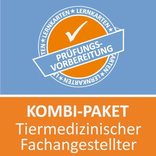 Kombi-Paket Tiermedizinischer Fachangestellter Lernkarten: Erfolgreiche Prüfungsvorbereitung auf die Abschlussprüfung
