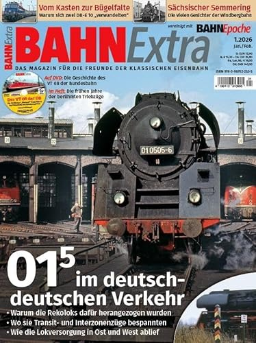 Die 015 im deutsch-deutschen Verkehr: Bahn Extra 1/2026