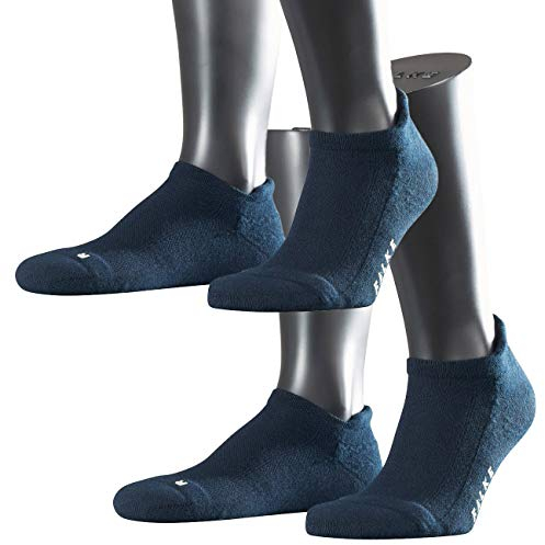 FALKE Sport Spirit Unisex Sneaker Cool Kick 2er Pack, Größe:37/38, Farbe:Marine (6120)