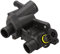 Dromedary 032121111N Thermostat Thermostatgehäuse Kühlmittel Gehäuse Temperaturgeber mit Sensor Golf III Lupo Polo 1H2