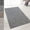 Floordirekt Teppichläufer Grandeur - Teppich Läufer Meterware für Wohnzimmer, Flur, Büro, Schlafzimmer - gekettelt (Grau, 50x150 cm)