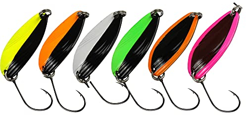 FTM 6 Spoon Break 2,2g - Blinker zum Spinnfischen auf Forellen, Forellenblinker zum Forellenangeln am Forellensee, Spoonblinker