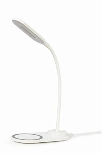 Gembird TA-WPC10-LED-01-W CARGADOR DE DISPOSITIVO MÓVIL BLANCO INDOOR