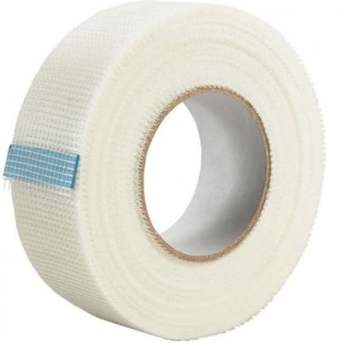 doitBau 48x Fugenstreifen 50mm x 90m Armierungsgewebe Trockenbau Gipskartonplatten Fugenband Gewebeband selbstklebend Verspachteln von Fugen Glasfaser Reparaturband Gitterband