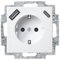 Busch Jaeger 20 EUCB2USBAC-914 SCHUKO USB A & C Steckdose Safety+ Alpinweiß Balance SI 2CKA002011A6298