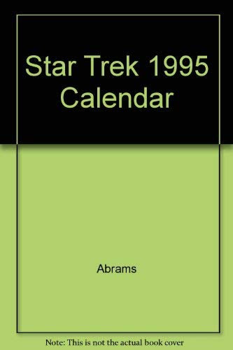 Star Trek 1995 Calendar