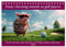 Funny charming animals as golf players (Tischkalender 2025 DIN A5 quer), CALVENDO Monatskalender