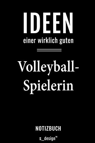 Notizbuch für Volleyball-Spieler / Volleyball-Spielerin: Originelle Geschenk-Idee [120 Seiten liniertes blanko Papier]