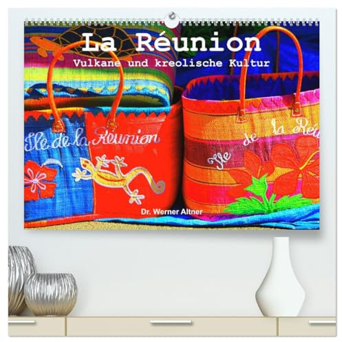 La Réunion - Vulkane und kreolische Kultur (hochwertiger Premium Wandkalender 2026 DIN A2 quer), Kunstdruck in Hochglanz: Die außergewöhnliche französische Insel im Indischen Ozean (CALVENDO Orte)