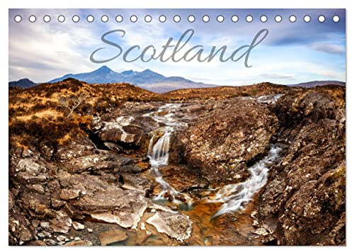 Scotland (Tischkalender 2026 DIN A5 quer), CALVENDO Monatskalender: Spektakuläre Landschaftsaufnahmen aus den magischen Highlands (CALVENDO Natur)