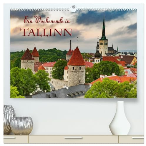 Ein Wochenende in Tallinn (hochwertiger Premium Wandkalender 2026 DIN A2 quer), Kunstdruck in Hochglanz: Tallinn-Entdeckungen im Baltikum (CALVENDO Orte)