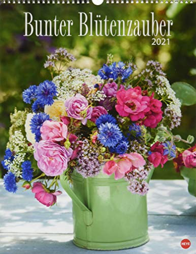 Bunter Blütenzauber Kalender 2021