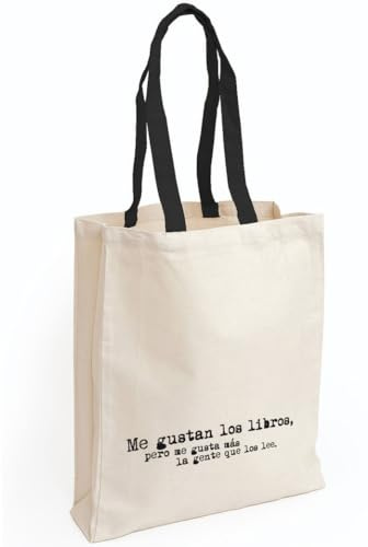Me gustan los libros, pero me gusta más la gente que los lee (BOLSAS)