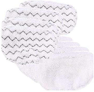 OxoxO Mop Pads Compatible with Bissell 1252 1132 Washable Reusable Pads Symphony Hard Floor Vacuum Cleaner and Steam Mop Kit (Pack of 8)