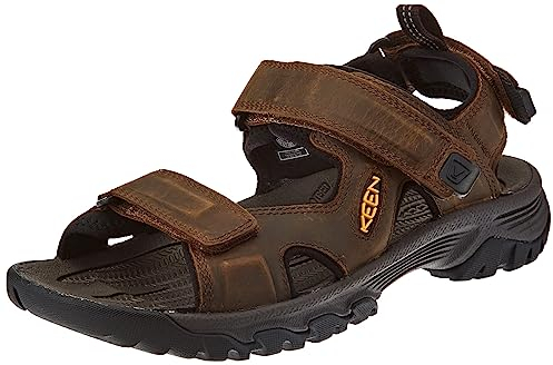 KEEN 1022423 Hombre Sandalias deportivas, Bison/Mulch, 25 EU
