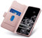 Aunote Funda para Samsung Galaxy S20 Ultra, Funda S20 Ultra Libro, Carcasa S20 Ultra con Cierre Magnético y Tarjetero, Capa Cartera Flip Phone Cover Case, Étui Piel Protección. (4G/5G, Oro Rosa)