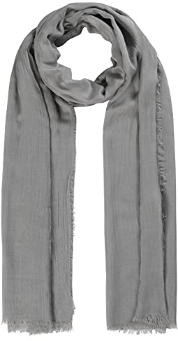 Codello Damen Supersofter XL-Schal aus Bambus Hellgrau 100X190CM