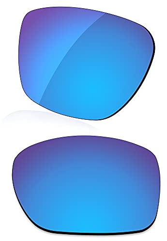 LenzReborn Lentes polarizados de repuesto para gafas de sol Arnette Fastball AN4202, más opciones, Azul hielo - Espejo polarizado, Talla única