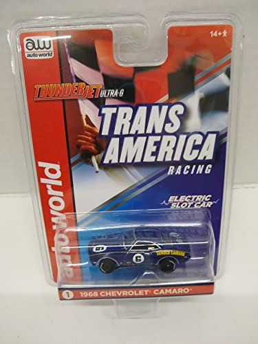 Auto World SC362-1 Trans America Racing '68 Camaro HO Scala Elettrica Slot Car