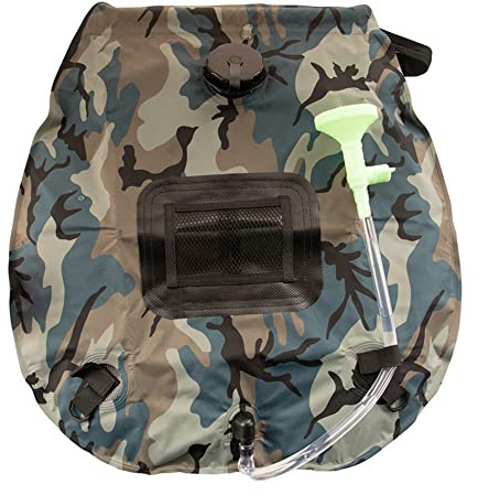 Campingdusche Solardusche, 20L Duschsack Solar Heizung Camping Dusche Tasche mit Duschkopf für Camping, Wanderungen, Strände, Gartensprinklertaschen