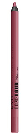 NYX PROFESSIONAL MAKEUP Line Loud Lip Liner, Longwear and Pigmented Lip Pencil with Jojoba Oil & Vitamin E - Goal Getter (Deep Raspberry)