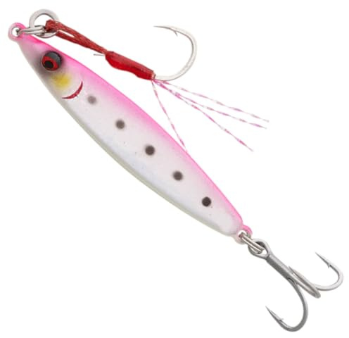 Savage Gear Micro jig pour la pêche en mer 3 cm 5 g Flatline TG, couleur : UV Chartreuse