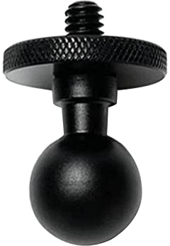 Yushu 17-mm-Kugelkopf-Konverter, Halterung aus Aluminiumlegierung für Auto-Monitor, Kamerahalterung, 360°-Panorama-Fotografie, geeignet für Handyhalterung, Recorder