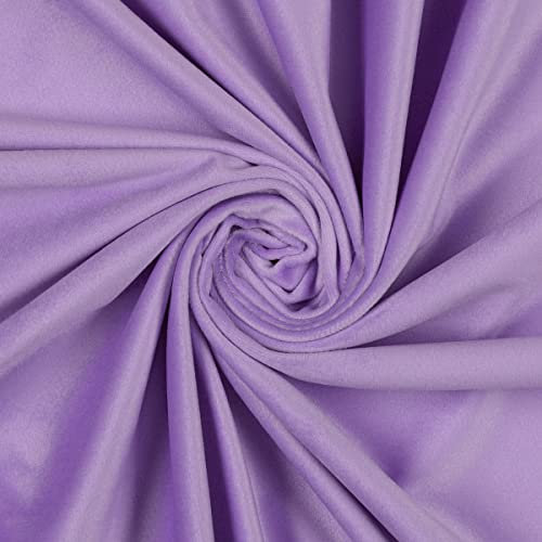 Mondo Tessuti - Tagli di Velluto - Disponibile in Diversi Formati e più di 35 Colori DIY Fai da te Pannelli Pretagliati (Lilla, 50X70CM)