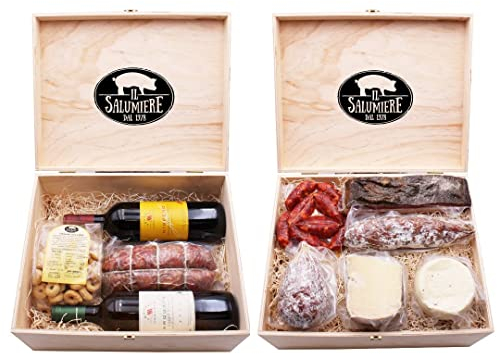 Confezione Natale 2025 Tescio - Norcineria Umbra Salumeria Artigianale - Idea Confezione Regalo - Il Salumiere dal 1978