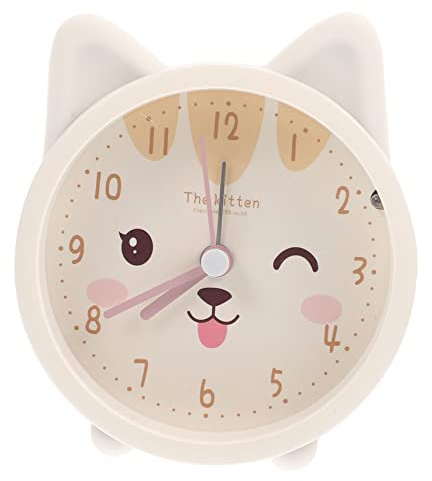 Homoyoyo Kaninchen Wecker Kinderwecker Digitaler Wecker Nachttisch Uhr Wohnheim Kleine Uhr Praktische Kleine Ohr Schmücken Aus Metall Kaninchen Und Katzen Werden Nach Dem Zufallsprinzip Versendet