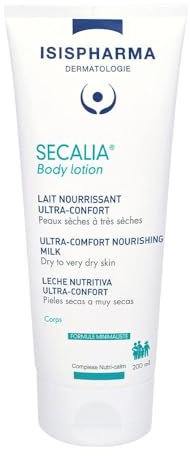ISISPHARMA SECALIA Body Lotion - Lozione corpo nutriente ultra-fresca - Comfort e idratazione di lunga durata - Pelle da secca a molto secca - Adatto a tutta la famiglia - Prodotto in Francia