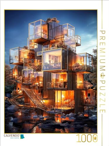 CALVENDO Puzzle Architektur der Zukunft | 1000 Teile Lege-Größe 64 x 48 cm Foto-Puzzle für glückliche Stunden