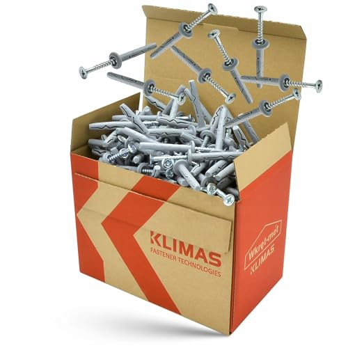 Wkret-Met Chevilles à frapper SMK - Chevilles à clou avec col tête cylindrique (5 x 40 à 200 pièces)