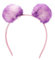 Amsixo Haarreif für Geburtstagspartys, niedlicher Plüsch-Bär-Ohr-Haarband, lustiger Kopfschmuck, Kostüm, Kopfschmuck für Kinder, Erwachsene, Halloween, Kopfschmuck, Kopfschmuck für Damen, lässiges