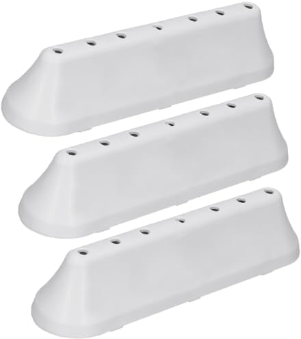 ALGOMAS® Pack de 3 Aletas de Tambor para Lavadoras | Compatible con Vestel, Whirlpool, Bauknecht, Haier e Indesit | 17,5 x 4,7 x 4 cm | Bateaguas