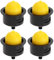 VGOL 4 Pièces Huileur à Bulles D'huile de Tondeuse à Gazon Injecteur d'huile de Tondeuse Huileur de Pompe à Carburant Compatible avec Fuxtec FX-RM Compatible avec Hecht Accessoires de Tondeuse