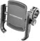 INTERPHONE SMCRAB24 – Universelle Anti-Vibrations-Halterung für Smartphone für Motorrad-Lenker – Aluminium – 360 ° schwenkbar für runde Lenker mit einem Durchmesser von 16/30 mm