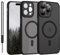 iPhone 14 Pro Hülle mit MagSafe, Hanyhülle iPhone 14 Pro Magnetisch Leicht Dünn Matte Touch Kameraschutz, Anti-Gelb Rutschfest Kratzfest Schutz Stoßfest Hülle für iPhone 14 Pro 6.1'' Matt Schwarz