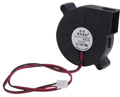 5015 Silent Blower 5V 12V 24V Oil Bearing Humidifier Turbo Fan 5CM 3D Printer Cooling Fan 50x50x15mm 4300RPM 1W Small Oil Bearing 2Pin Brushless Fan 5/12/24V Cooling Turbo Blower 5015 4300R Silent