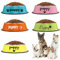 Customized Dog Cat Bowl with Name, BUGMKCS Personalized Steel-stanless Puppy Bowls for Both Cat & Dog, Non Slip Pet Food Water Bowl, Customizable Cute Pink/White/Blue/Yellow/Green Bowl for Pet's Gifts