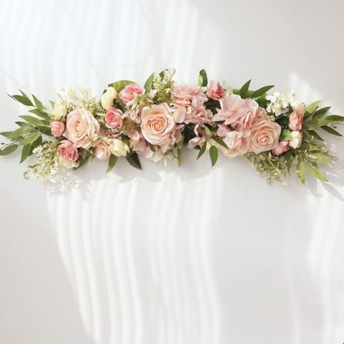 Arco Di Fiori Artificiali Per Matrimonio, Rose In Seta, Rose Decorative Floreali, Per Composizioni Floreali, Archi Per Matrimoni, Tende Velate, Porte, Per Decorazioni Casa Anniversario Della Festa