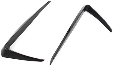 JUNOOS Griglia Fendinebbia Paraurti Anteriore Auto Fendinebbia Lampada Copertura Decorazione Accessori per VW per Golf 7 GTI 2013-2016