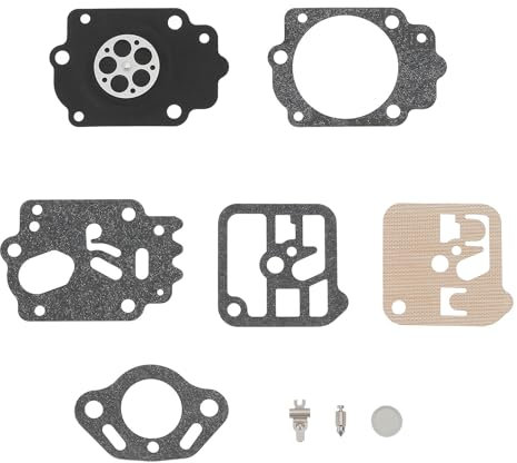 VGOL 1 kit de réparation de carburateur compatible avec carburateur Dolmar 112 114 117 119 120 compatible avec carburateur Tillotson HK