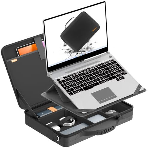 Smatree MobileBase Borsa per laptop con supporto per 15,6 pollici MSI WS66 10T/11U, Prestige 15/Stealth GS66/Delta 15/Summit B15 A11M, Modern 15/15A (non adatta per MSI 16 pollici) (A485S)