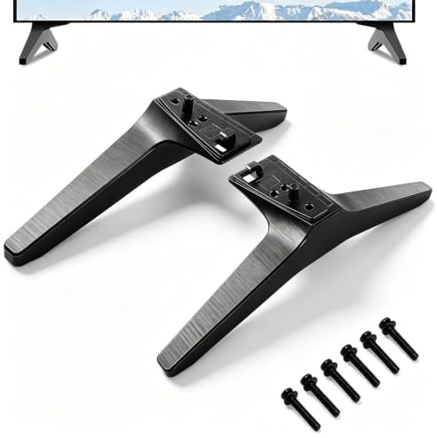 TV Stand Legs Replacement with Mounting Screws Non-Slip for LG 60 65 In TV | desk pedestal base feet TV stands, television stand legs for table, TV stand replacement, TV legs stand, TV feet replacement