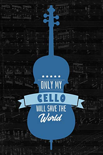 Cello Notenheft: DIN A5 Notenheft für Musiknoten zum Selberschreiben I Notenpapier blanko im Hochformat I Notenlinien Notizbuch für Lieder, Noten und Songtexte